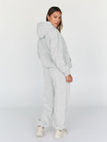 Trendy Queen Sweatsuits Women 2 Piece Outfit Two Piece Lounge Sets Hoodies and Sweatpants Fall Fashion Clothes 2025 Tracksuit