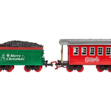 52-Piece Set: Santa's Choo Choo Electric Train with Working Light and Sound