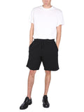 Moschino Men Bermuda With Logo Embroidered