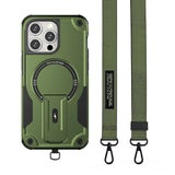 Bundesliga Magnetic-suction Diagonal-strap Phone Case
