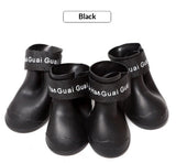 Soft Non-slip Wear-resistant Silicone Pet Rain Boots