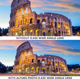 52MM 0.43x Altura Photo Professional HD Wide Angle Lens (w/Macro Portion) for Nikon  (Refurbished)