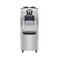 53" Freestanding 3-Flavors Commercial Soft Serve Yogurt Ice Cream Machine Maker With Auto Clean (SAK74031)