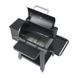 53" Heavy Duty Portable Wood Pellet BBQ Grill With Cart (SAK93641)