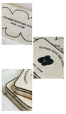 Portable Notebook Liner Bag Embroidery Lady