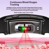 Screen-Free Bracelet ECG ECG Heart Rate Blood Oxygen Body Temperature Measurement Exercise