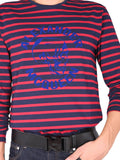 Alexander Mcqueen Men T-Shirt With Flocked Logo