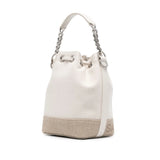 Saint Laurent Neutrals Bucket Bags Women