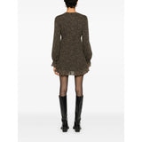 Saint Laurent Brown Dresses - Day Dresses Women