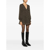 Saint Laurent Brown Dresses - Day Dresses Women