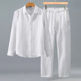 High-end Quality Tencel-linen Casual Mens Suit