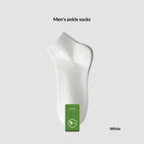 Men's Pure Cotton Odor-Resistant Sweat-Absorbent Mid-Calf Socks For Summer