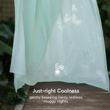 Kasentex Cooling Breathable Blanket - Silky Soft Lightweight Blanket for Hot Sleepers