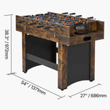 54-Inch 3-In-1 Air Hockey, Ping Pong And Foosball Table Combo (SAK14896)