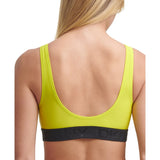 DKNY Womens Printed Logo Bikini Swim Top