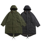 Loose-fit Retro-style Mid-length Trench Coat