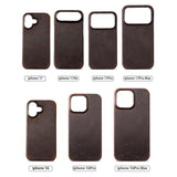 First-layer Cowhide Magnetic Protective Case For Phones