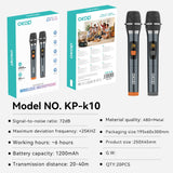 KP-10 11 12 Best-selling Universal 2.4G Wireless Microphone System1 To 2 Handheld Mics In Stock