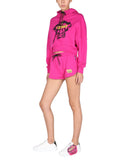 Versace Women Shorts With Greek Logo Patch