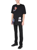 Raf Simons Men T-Shirt With Printed Details