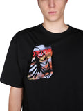 Raf Simons Men T-Shirt With Printed Details