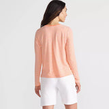 Lands End Womens Power Performance Long Sleeve Scoopneck Tee, XL