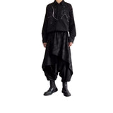 Irregular Culottes Mens Plus-size Harem Pants