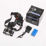 LED Outdoor Lighting Charging 20W High-power Induction T6 Light
