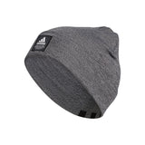 adidas Mens Amplifier Fold Beanie Carbon-Grey Twist/Black/White F21 One Size