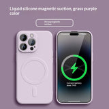 Liquid Silicone Magnetic Phone Case
