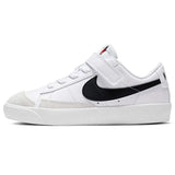 Nike Boys Blazer Low 77 (Little Kid) White/Black/Team Orange 2 Little Kid M