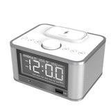 Bluetooth Speaker Wireless Phone Charger Alarm Clock Multi-function