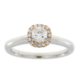 .62ct Diamond Diamond Eng Only 14KT 2 Tone Gold