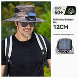 Spray Fan Hat Cooling Sunshade Fisherman Hat