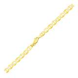 5.5mm 10k Yellow Gold Mariner Link Chain