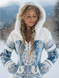 3D Digital Print Fashionable Retro New Zip-Up Hoodie For FallWinter