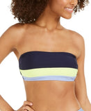 DKNY Colorblocked Bandeau Bikini Top Womens Swimsuit, Size Medium