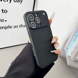 New Leather-texture Precision-holed Matte Drop-resistant Case