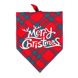 Stylish Christmas Dogs Bib Saliva Towel Pet Collar Scarf For Cat Dog Xams Decor Best Price