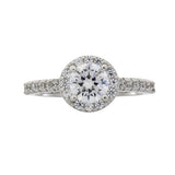 Cubic Zirconium Ring Sterling Silver