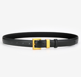Wild fashion belt-rounded day buckle-camel color-1 piece
