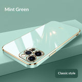 Electroplated Silicone Full-body Drop-proof Phone Case