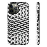 TWISTED GRID | Tough Phone Case