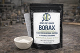 Jeweler’s Grade Borax Flux 8 oz + Ceramic Crucible Gold Silver Glaze Casting Kit