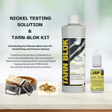 JSP Nickel Test Solution Tarnish Protectant Seal Jewelry Metal Testing Belts Rings