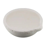 400 Gram Ceramic Alumina Crucible Dish Cup Melting Casting Refining Gold Silver
