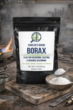 Jeweler’s Grade Borax Flux 8 oz + Ceramic Crucible Gold Silver Glaze Casting Kit