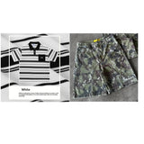 Loose-fitting Polo Shirt With A Lapel Collar Short-sleeved Striped T-shirt
