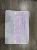 Bluetooth Keyboard With Touch For Mobile Phone Tablet Wireless Rechargeable