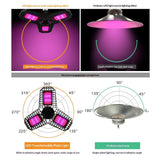 Red And Blue Spectrum Tri-Fold Plant Grow Light